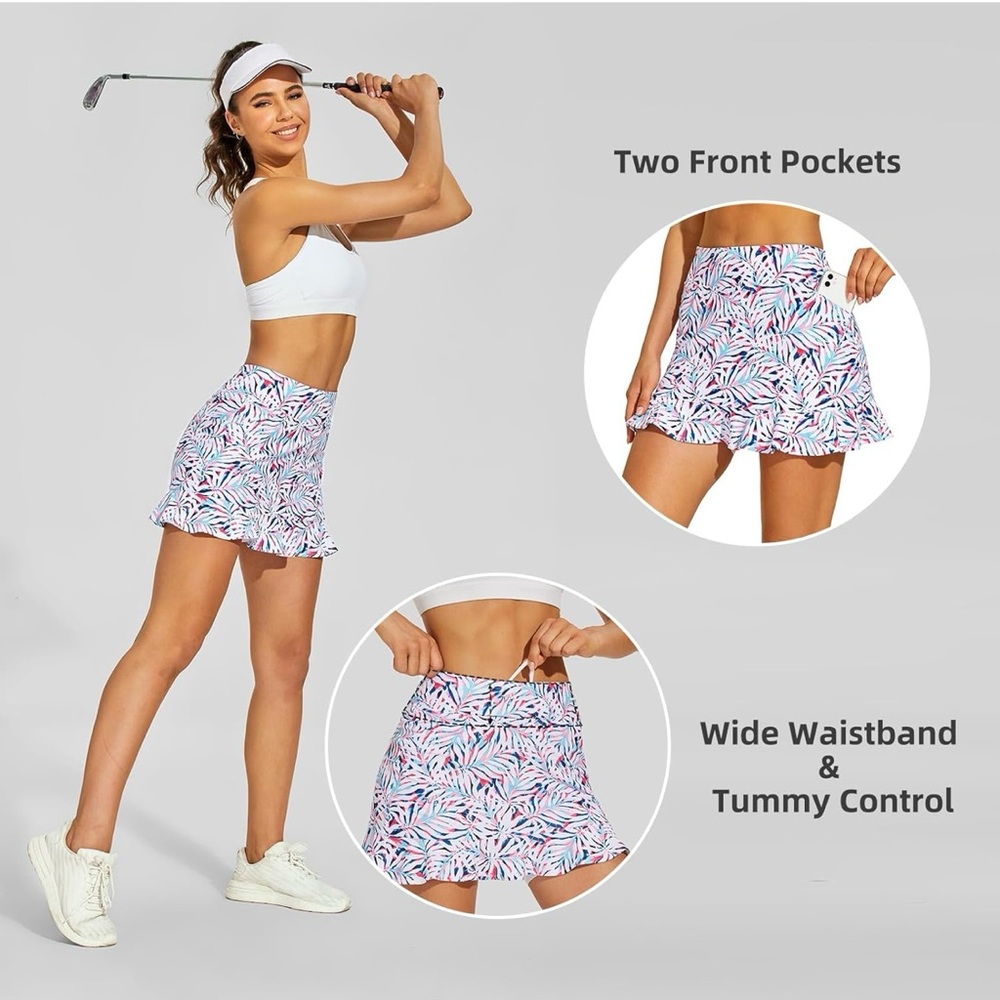 New skort w/ruffle edge size XL